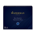 Waterman Cartouche d'encre Waterman nr23 Longue bleu/noir boîte 8 pièces