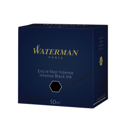 Waterman Encre pour Stylo Plume Waterman 50ml noir