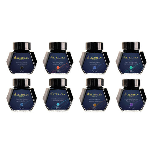 Waterman Encre pour Stylo Plume Waterman 50ml noir