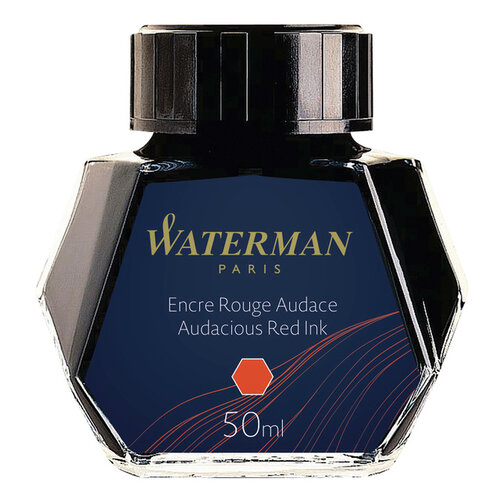 Waterman Encre pour stylo plume Waterman 50ml rouge