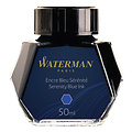 Waterman Encre pour Stylo Plume Waterman 50ml bleu sérénité