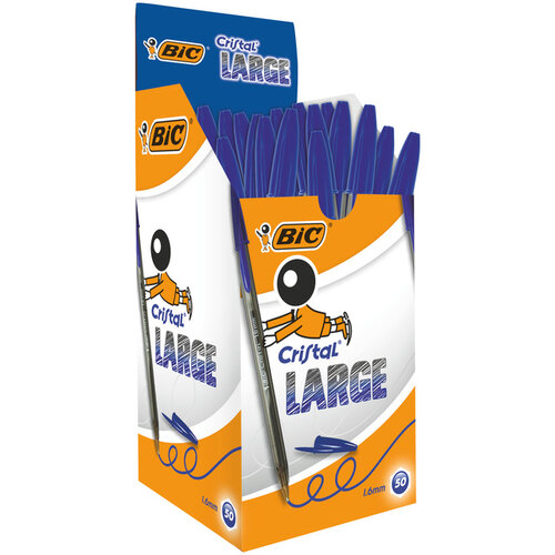 Bic Balpen Bic Cristal large blauw