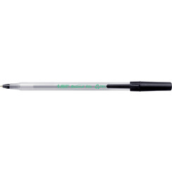 Stylo bille BIC Ecolutions Round Stic Medium noir