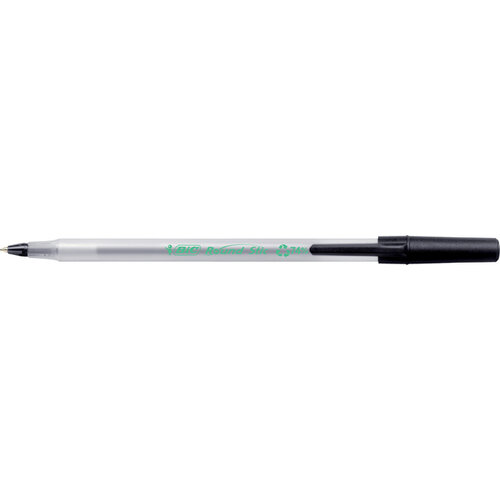 Bic Ecolutions Stylo bille BIC Ecolutions Round Stic Medium noir