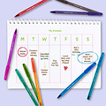 Paper Mate Stylo bille Paper Mate Inkjoy 100 Fin bleu