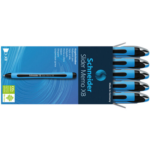 Schneider Balpen Schneider Slider Memo extra breed zwart