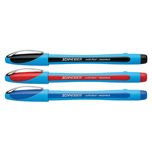 Schneider Balpen Schneider Slider Memo extra breed rood