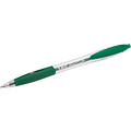 Bic Balpen Bic Atlantis classic grip clic medium groen