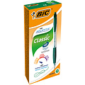 Bic Balpen Bic Atlantis classic grip clic medium groen