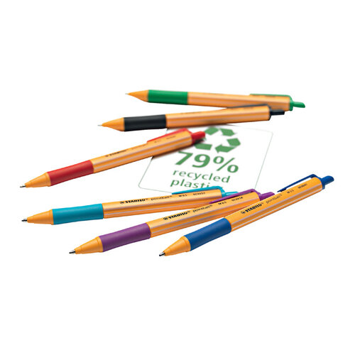 Stabilo Stylo bille STABILO Pointball 6030/36 Medium vert