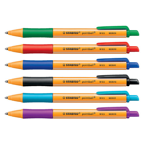 Stabilo Stylo bille STABILO Pointball 6030/58 Medium lilas