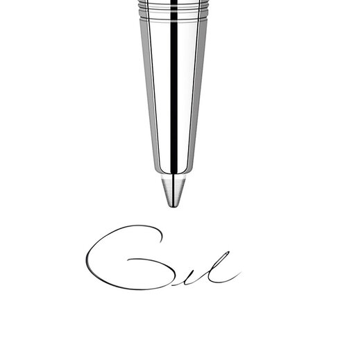 Parker Recharge encre gel Parker Quink Medium noir blister 2 pièces