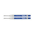 Parker Recharge encre gel Parker Quink Medium bleu blister 2 pièces