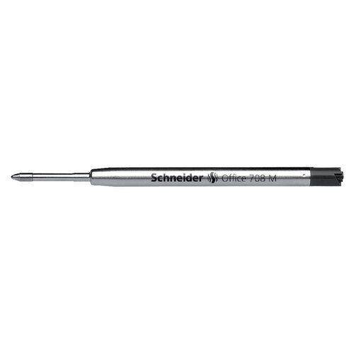 Schneider Recharge stylo bille Schneider Jumbo 7081 pour Parker Medium Noir
