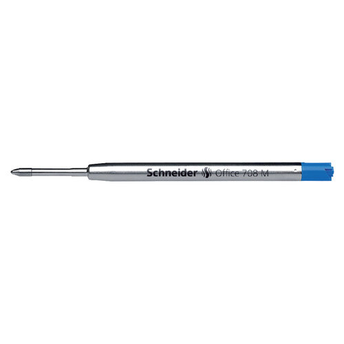 Schneider Balpenvulling Schneider 7083 Jumbo tbv Parker medium blauw