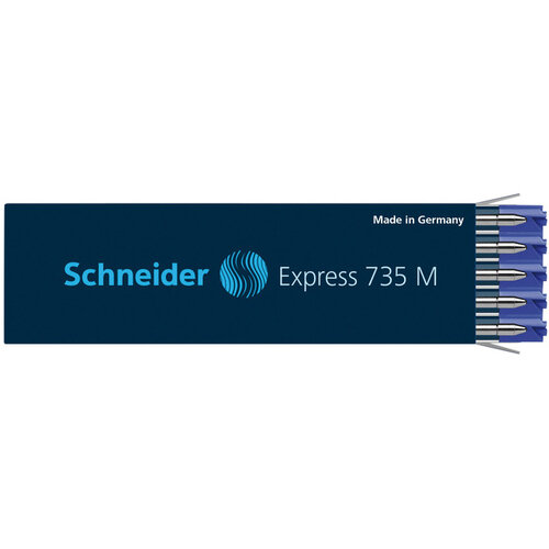 Schneider Balpenvulling Schneider Express 735 medium blauw