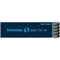 Schneider Recharge stylo bille Schneider Slider Jumbo 755 Medium Noir