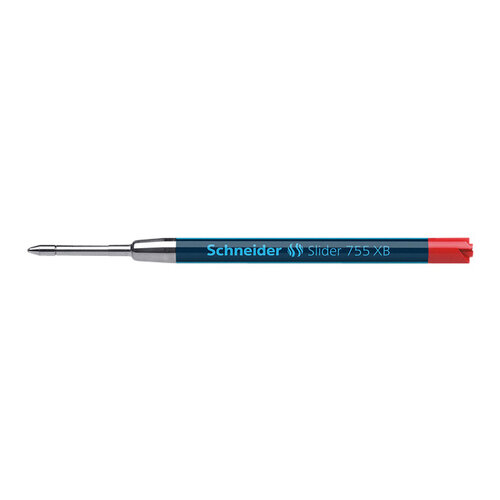 Schneider Recharge stylo bille Schneider Slider Jumbo 755 Extra Large rouge