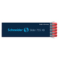 Schneider Recharge stylo bille Schneider Slider Jumbo 755 Extra Large rouge