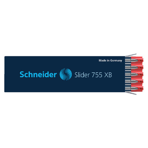 Schneider Recharge stylo bille Schneider Slider Jumbo 755 Extra Large rouge