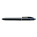 Bic Balpen Bic 4kleuren Pro met ring medium zwart