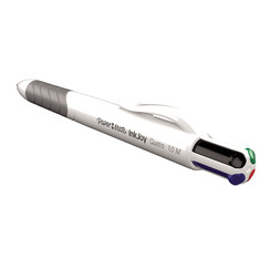 Stylo bille Paper Mate Inkjoy 4 couleurs Quatro Standard Medium