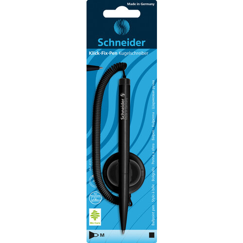 Schneider Baliebalpen Schneider klick-fix medium zwart blister à 1 stuk