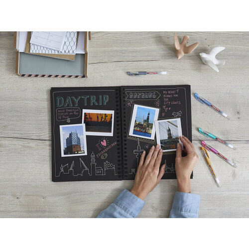 edding Gelschrijver edding 2185 fijn zilver