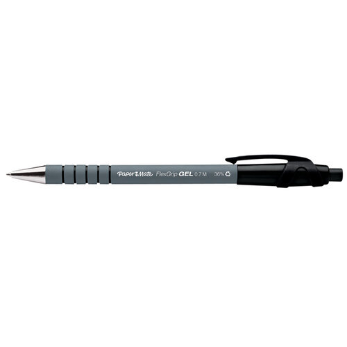 Paper Mate Stylo gel Paper Mate Flexgrip 0.7mm noir