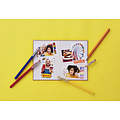 Pentel Gelschrijver Pentel K110 Mattehop Fun Sweet medium assorti blister à 7 stuks