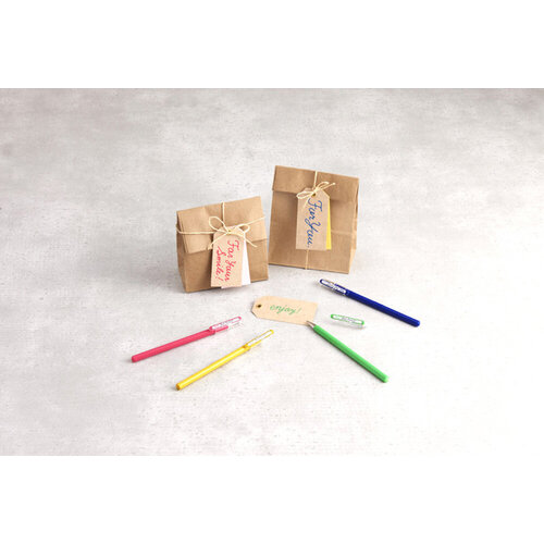 Pentel Gelschrijver Pentel K110 Mattehop Fun Sweet medium assorti blister à 7 stuks