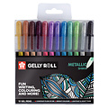 Sakura Stylo gel Sakura Gelly Roll Metallic set 12 couleurs