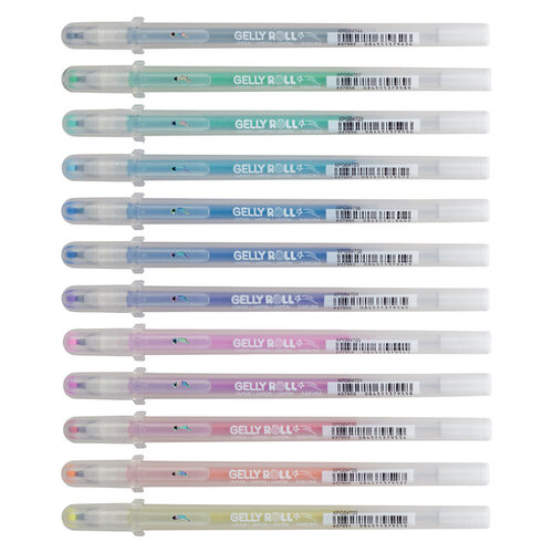 Sakura Stylo gel Sakura Gelly Roll Stardust set 12 couleurs