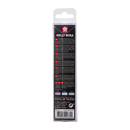 Sakura Stylo gel Sakura Gelly Roll Moonlight 06 Calme set 3 couleurs