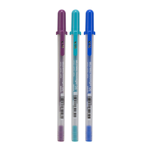 Sakura Roller Gel Sakura Gelly Roll Moonlight 06 Galaxy set 3 couleurs