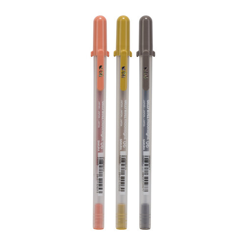 Sakura Stylo gel Sakura Gelly Roll Moonlight 06 Nature set 3 couleurs