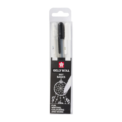 Sakura Roller Gel Sakura Gelly Roll  Metallic set 3 couleurs