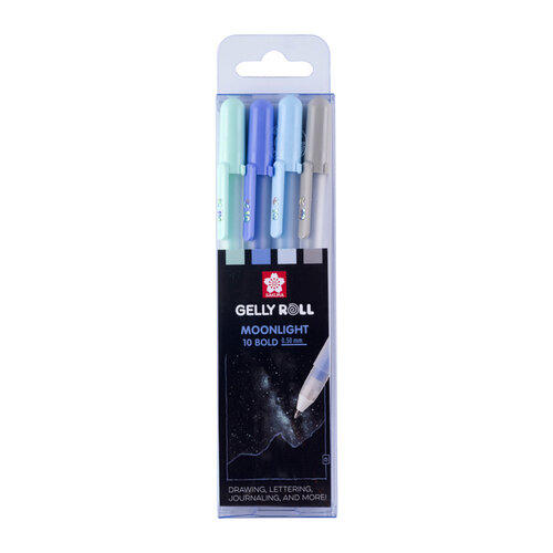 Sakura Stylo gel Sakura Gelly Roll Moonlight 10 Aurora set 4 couleurs