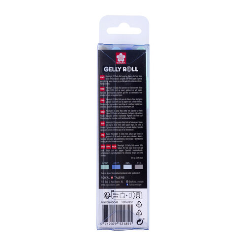 Sakura Stylo gel Sakura Gelly Roll Moonlight 10 Aurora set 4 couleurs