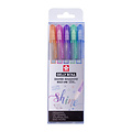 Sakura Stylo gel Sakura Gelly Roll Silver Shadow set 5 couleurs