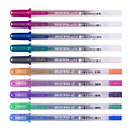 Sakura Stylo gel Sakura Gelly Roll Gold & Silver Shadow set 10 couleurs