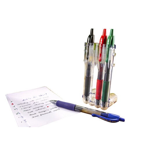 Pilot Stylo gel Pilot Set2Go Clicker BL-G2-7 0,4mm set 4 pièces base assorti