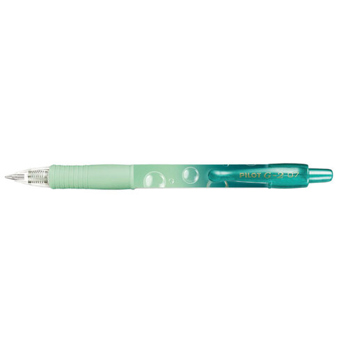 Pilot Gelschrijver PILOT G-2 Bubble groen medium blauwschrijvend
