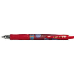 Gelschrijver PILOT G-2-07 One Piece medium rood
