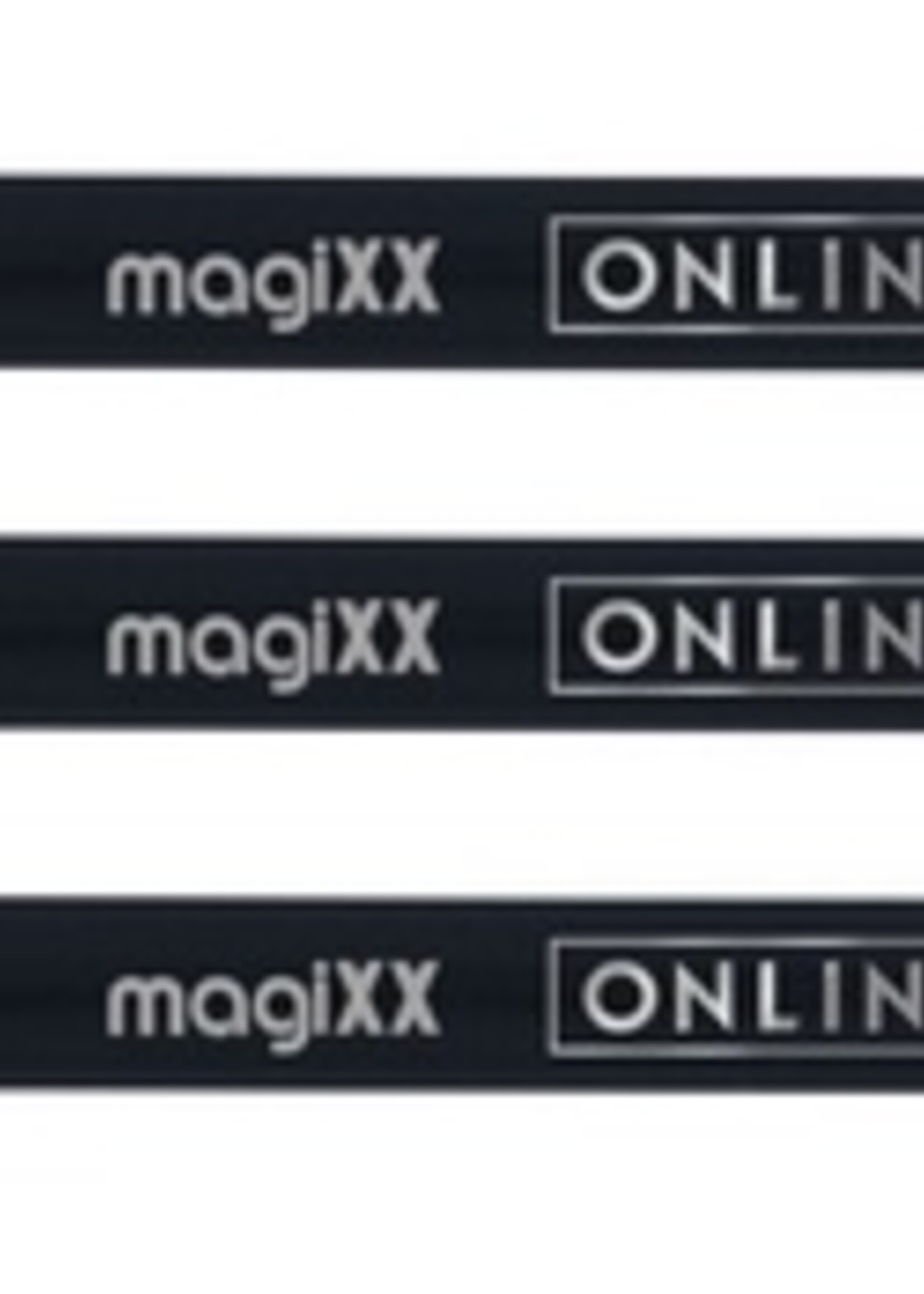 Online Gelschrijvervulling Online Magixx 0.7mm zwart blister à 3 stuks