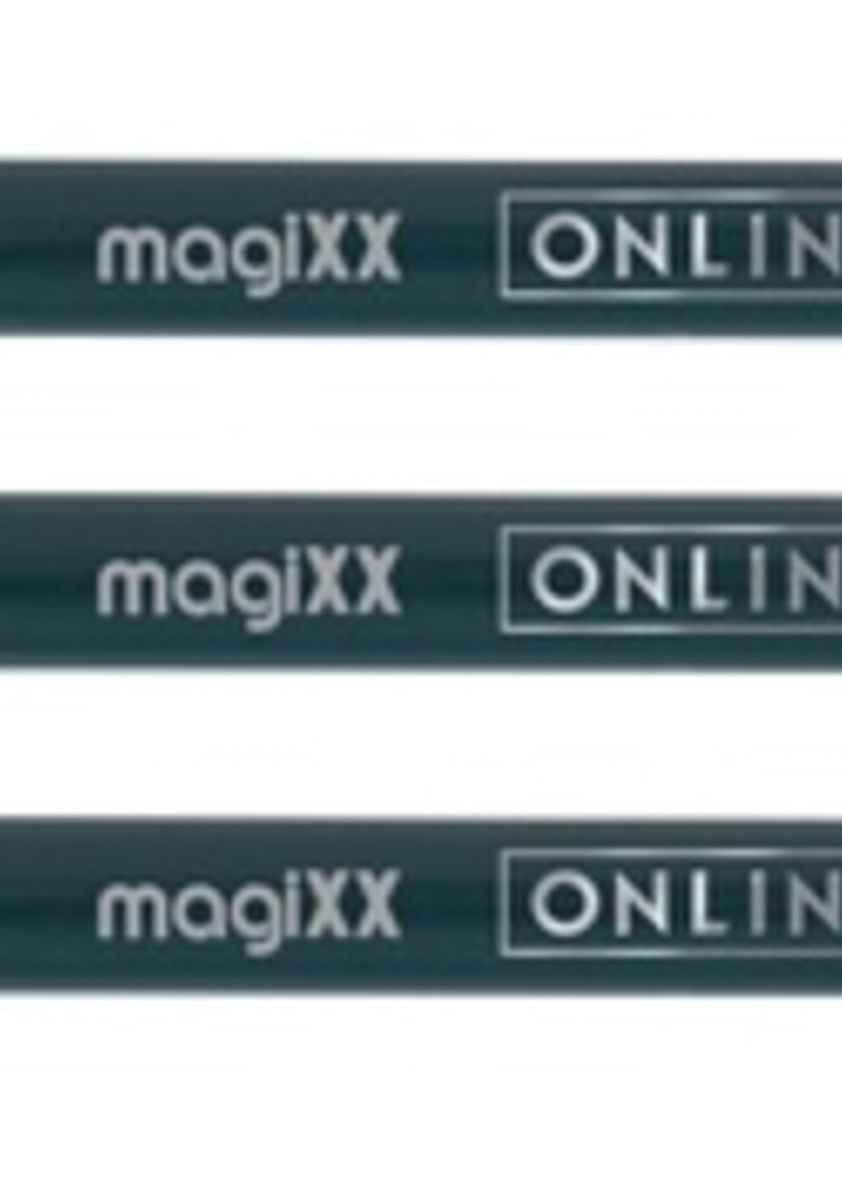 Online Gelschrijvervulling Online Magixx 0.7mm turquoise blister à 3 stuks