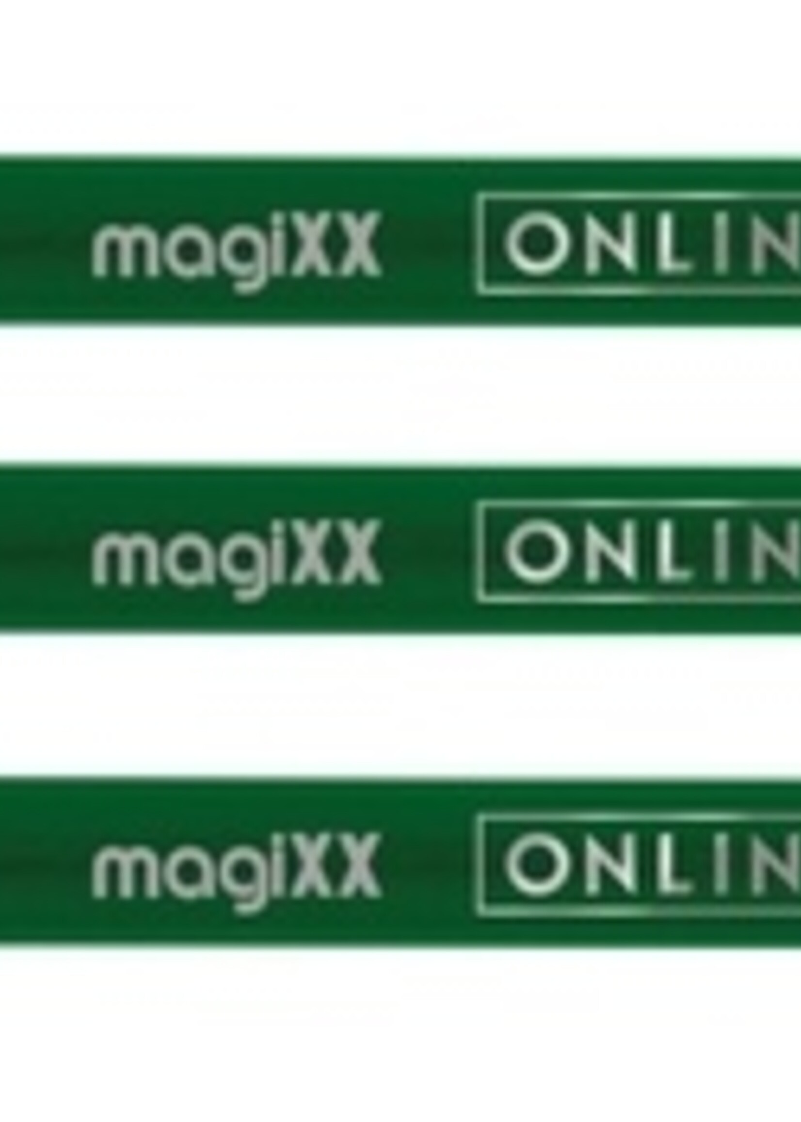 Online Gelschrijvervulling Online Magixx 0.7mm groen blister à 3 stuks