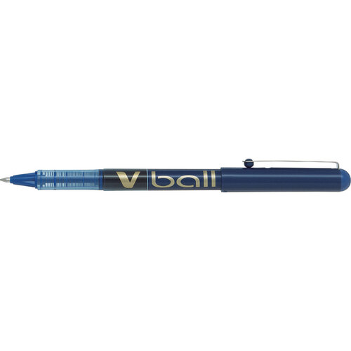 Pilot Rollerpen PILOT V-Ball grip V7 medium blauw
