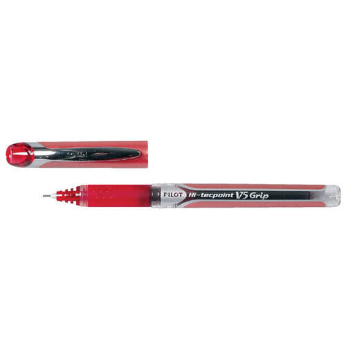 Pilot Roller PILOT Hi-Tecpoint Grip V5 Fin rouge