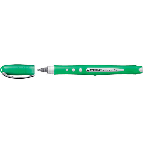 Stabilo Rollerpen STABILO worker colorful 2019/36 medium groen